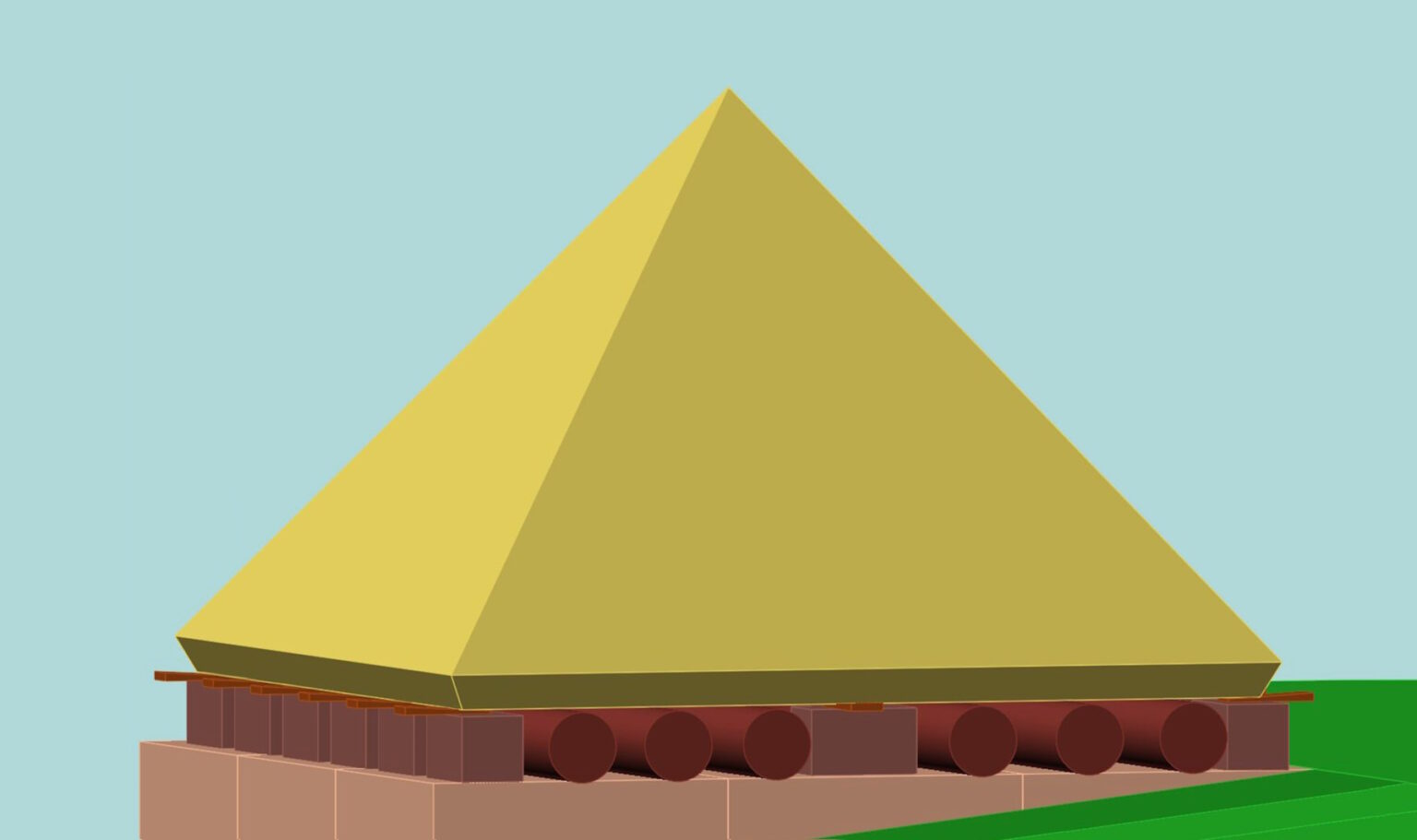 Cheops Pyramid, Pyramidion