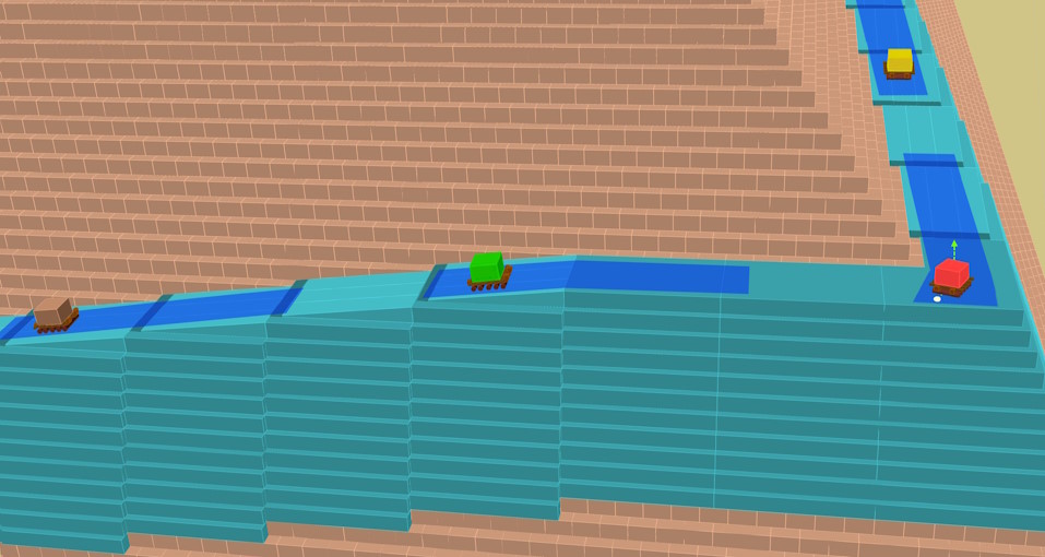 Turning at corner. Great Pyramid. Rudolf Volz 2024