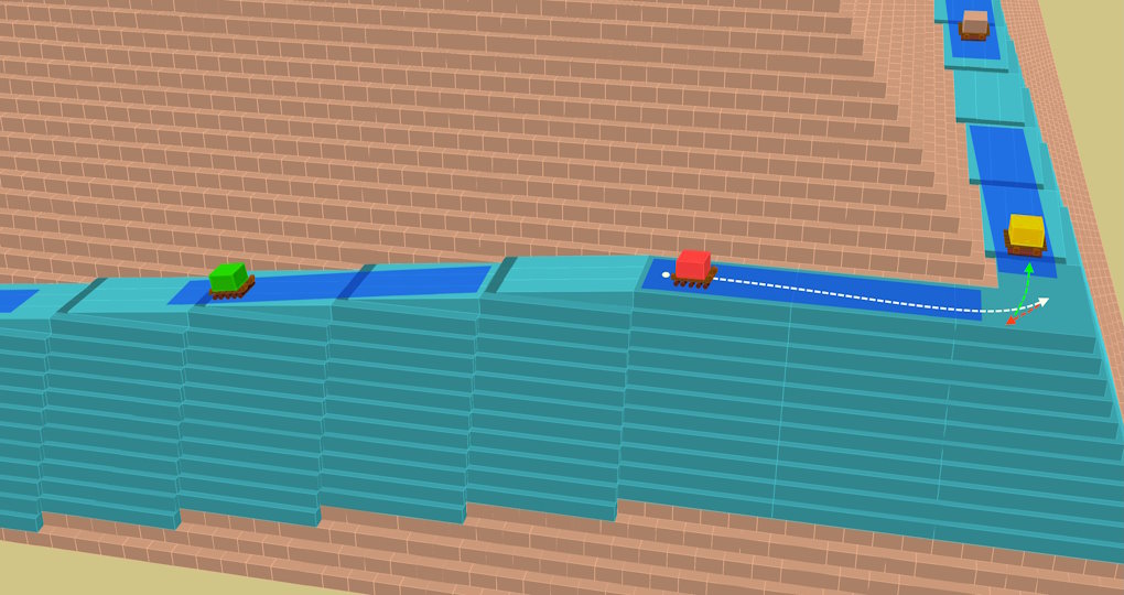 Turning at corner. Great Pyrarmid. Rudolf Volz 2024