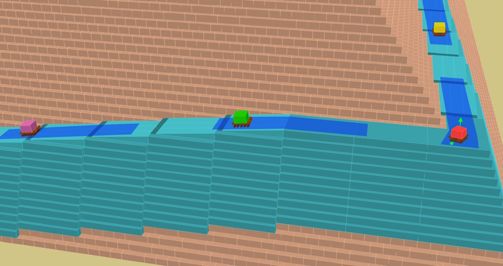 Turning at corner. Great Pyrarmid. Rudolf Volz 2024